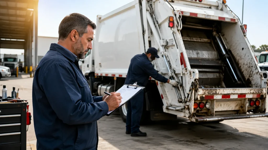 refuse compactor maintenance checklist | Africa Engineering & Manufacturing