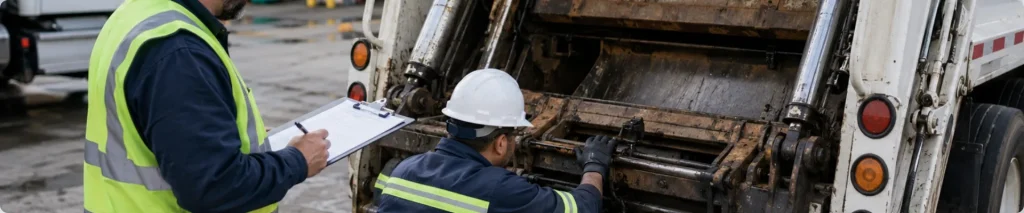 refuse compactor maintenance checklist | Africa Engineering & Manufacturing