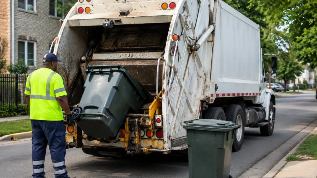 rear end loader vs front end loader waste trucks | Africa Engineering & Manufacturing