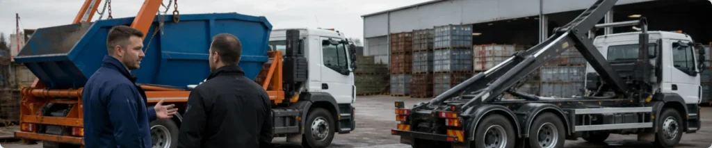 skip loader vs hook loader | Africa Engineering & Manufacturing
