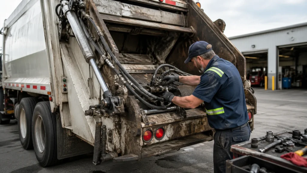 hydraulic problems on refuse compactor trucks | Africa Engineering & Manufacturing