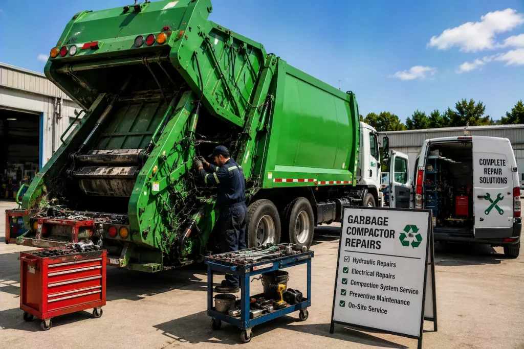 Garbage Compactor Repairs Gauteng | Garbage Truck Servicing