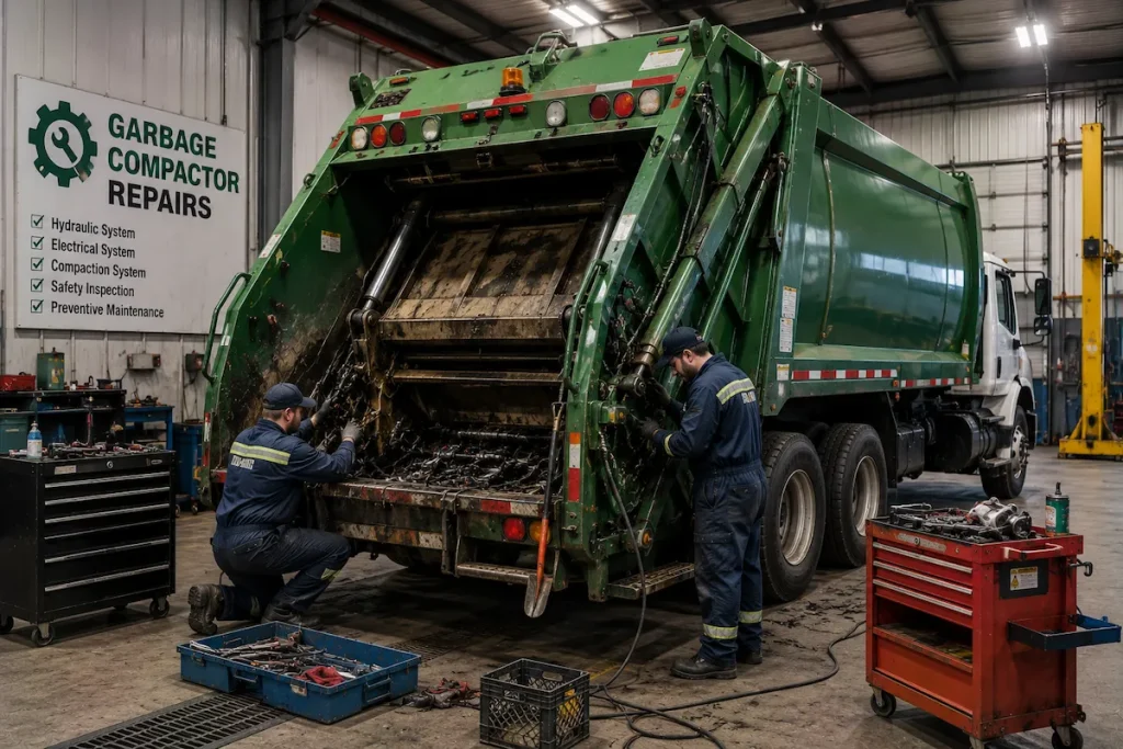 Garbage Compactor Repairs Gauteng | Garbage Truck Servicing