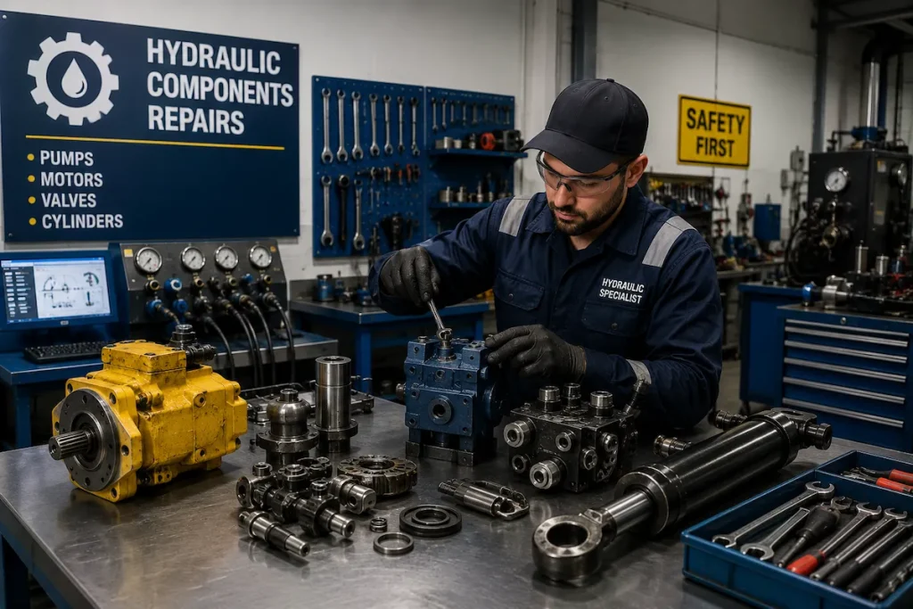 Hydraulic Hose, Pump, Valve & Power Pack Repairs Gauteng