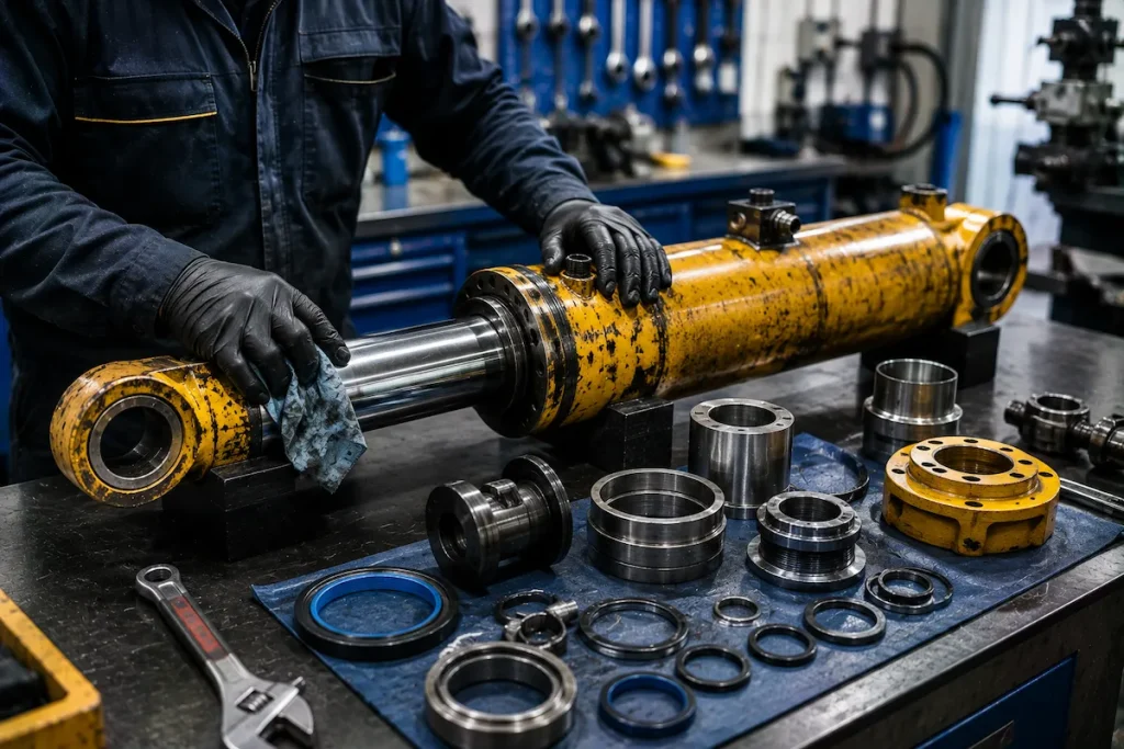 Hydraulic Cylinder Repairs Gauteng | Cylinder Rebuilds & Repairs
