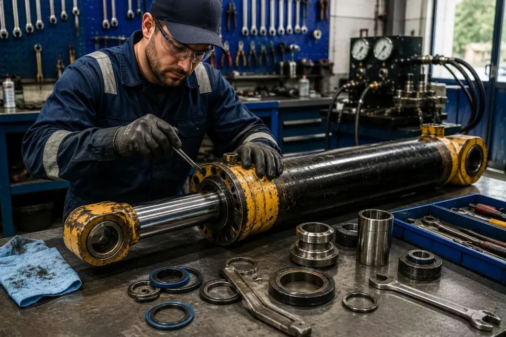Hydraulic Cylinder Repairs Gauteng | Cylinder Rebuilds & Repairs
