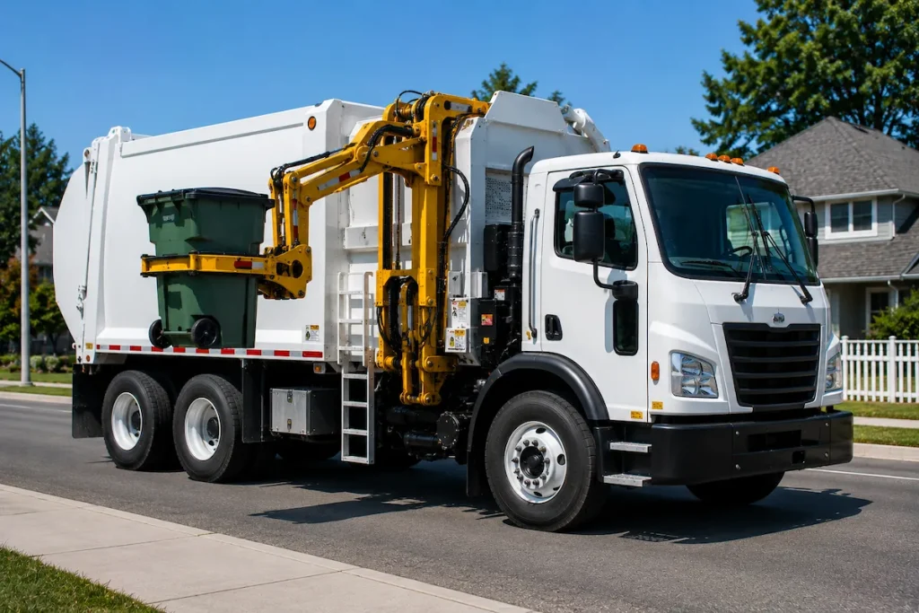 Refurbished Side Loaders Gauteng | Side Loader Waste Trucks